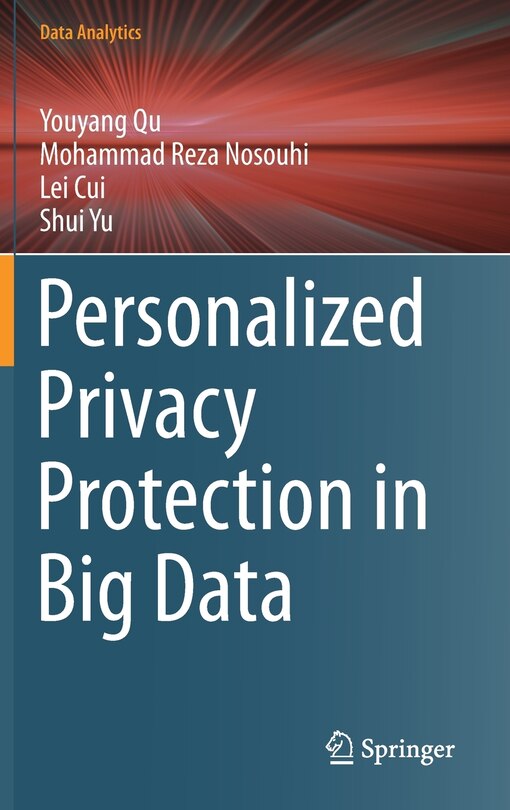 Front cover_Personalized Privacy Protection In Big Data