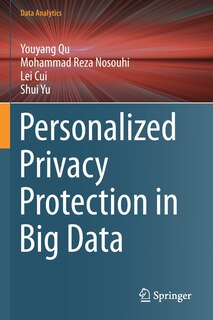 Front cover_Personalized Privacy Protection in Big Data