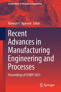 Couverture_Recent Advances In Manufacturing Engineering And Processes