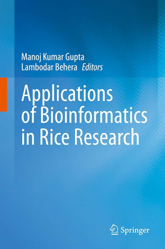 Couverture_Applications Of Bioinformatics In Rice Research