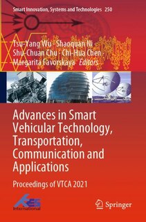 Front cover_Advances in Smart Vehicular Technology, Transportation, Communication and Applications