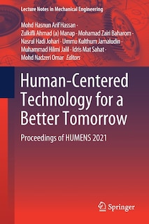 Couverture_Human-centered Technology For A Better Tomorrow