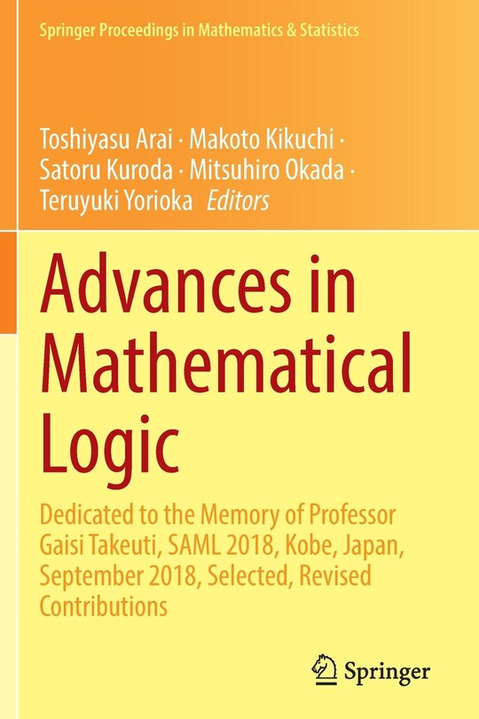 Front cover_Advances in Mathematical Logic