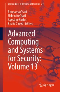 Front cover_Advanced Computing And Systems For Security