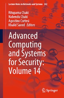 Front cover_Advanced Computing And Systems For Security