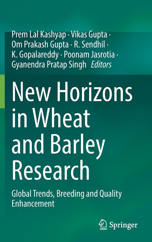 Front cover_New Horizons In Wheat And Barley Research