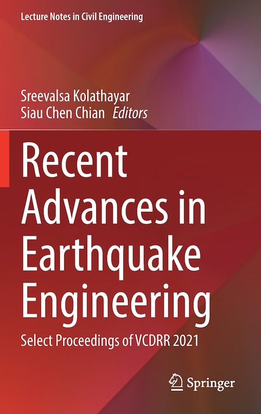 Front cover_Recent Advances In Earthquake Engineering