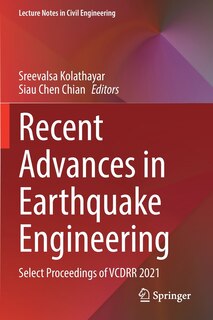 Couverture_Recent Advances in Earthquake Engineering