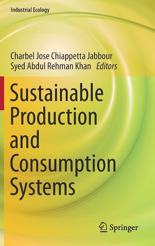 Front cover_Sustainable Production And Consumption Systems