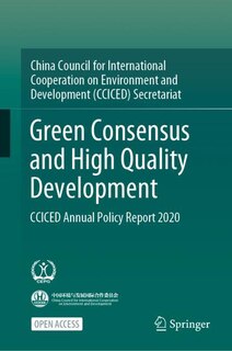 Couverture_Green Consensus And High Quality Development