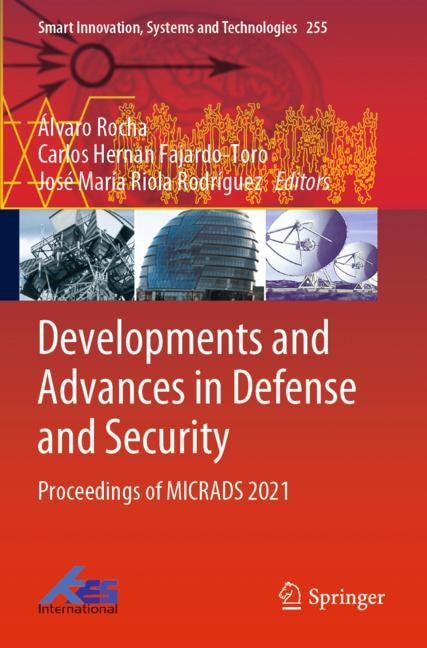 Couverture_Developments and Advances in Defense and Security