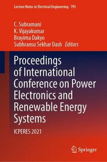 Front cover_Proceedings Of International Conference On Power Electronics And Renewable Energy Systems