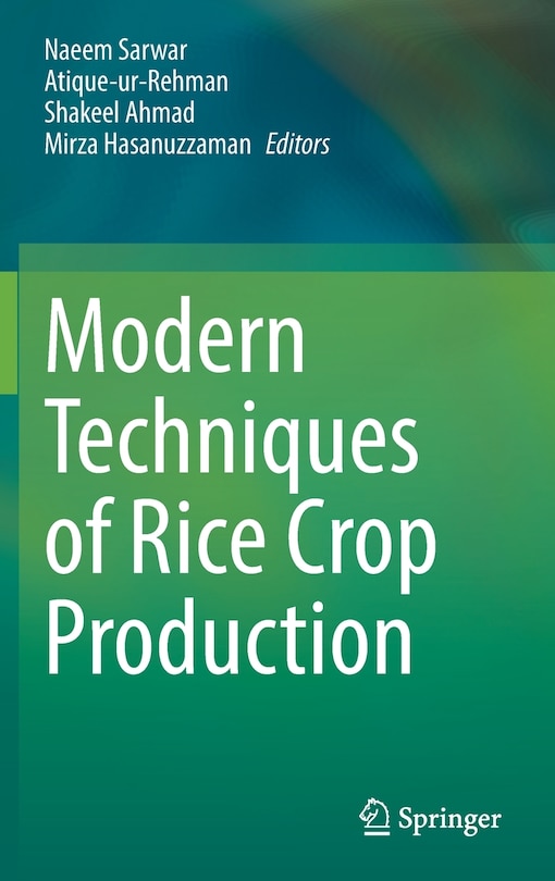 Front cover_Modern Techniques Of Rice Crop Production