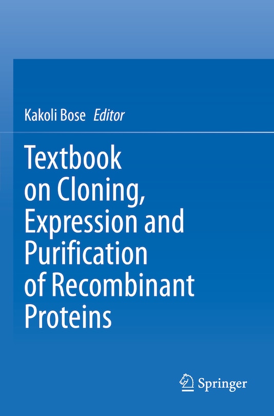 Front cover_Textbook on Cloning, Expression and Purification of Recombinant Proteins
