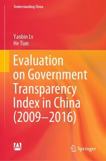 Couverture_Evaluation On Government Transparency Index In China (2009-2016)