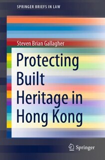 Front cover_Protecting Built Heritage In Hong Kong