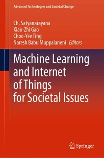 Front cover_Machine Learning And Internet Of Things For Societal Issues