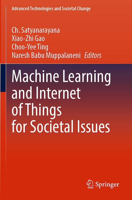 Front cover_Machine Learning and Internet of Things for Societal Issues