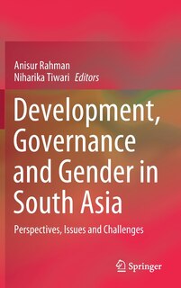 Couverture_Development, Governance And Gender In South Asia