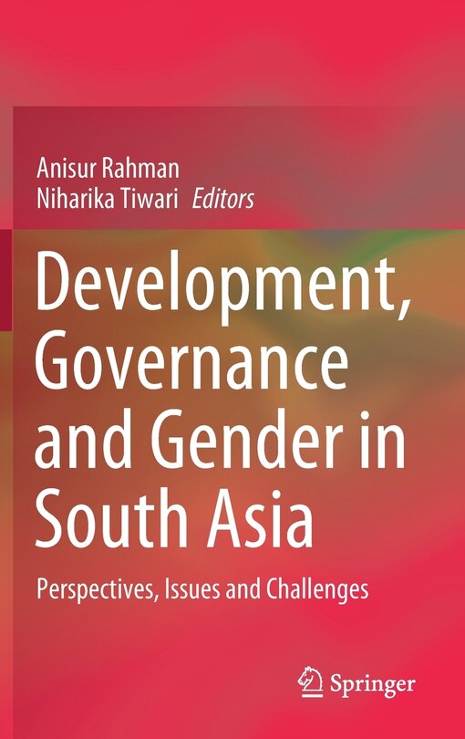 Couverture_Development, Governance And Gender In South Asia