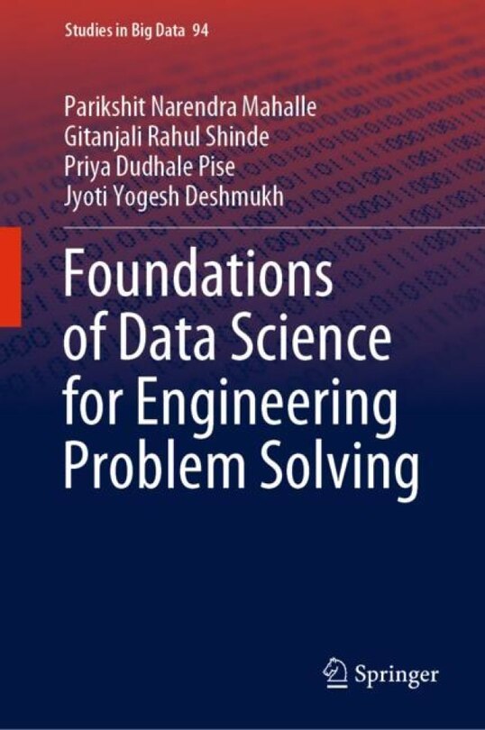 Front cover_Foundations Of Data Science For Engineering Problem Solving