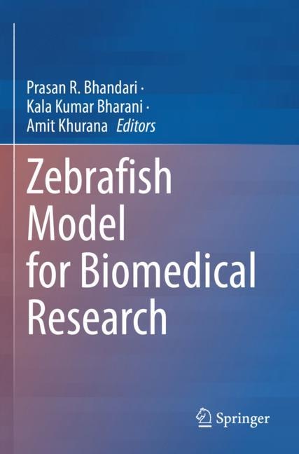 Couverture_Zebrafish Model for Biomedical Research