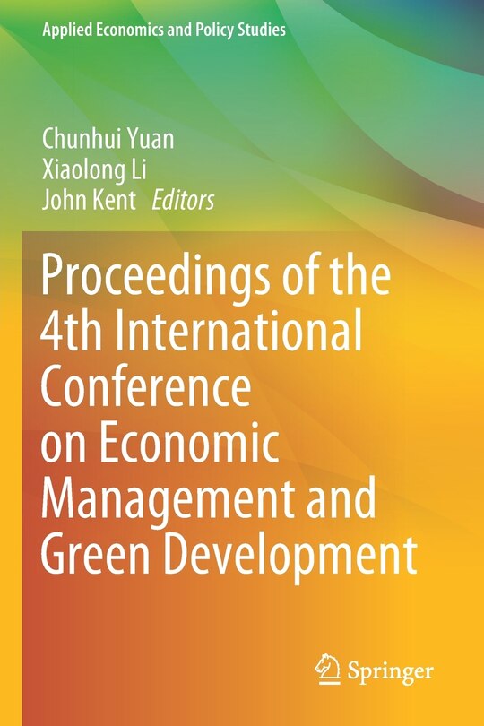 Couverture_Proceedings of the 4th International Conference on Economic Management and Green Development