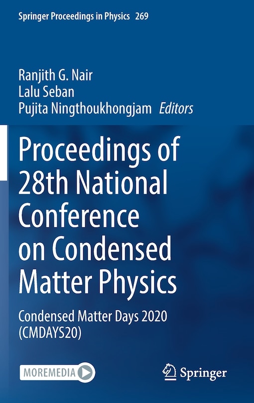 Front cover_Proceedings Of 28th National Conference On Condensed Matter Physics