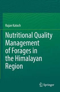 Front cover_Nutritional Quality Management of Forages in the Himalayan Region