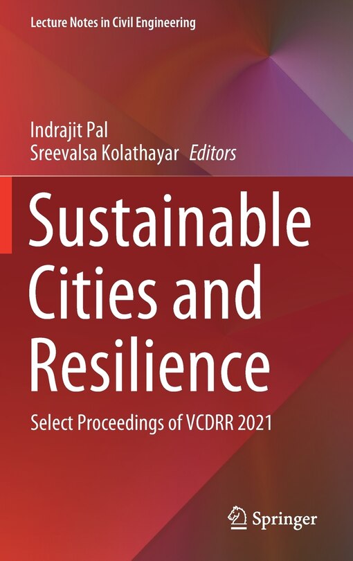 Front cover_Sustainable Cities And Resilience