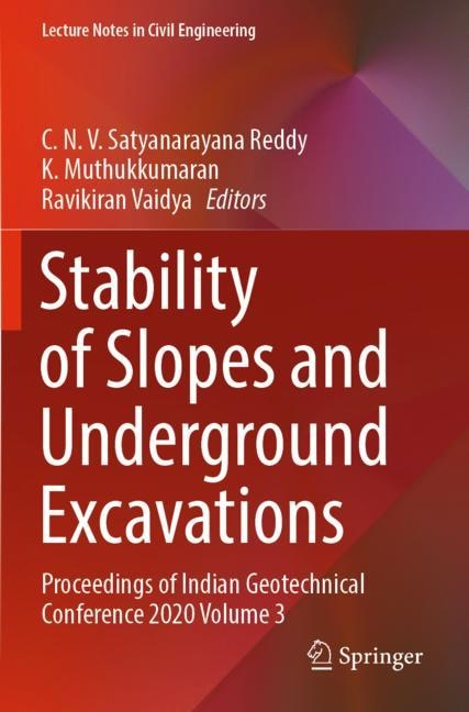 Front cover_Stability of Slopes and Underground Excavations