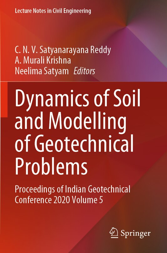 Front cover_Dynamics of Soil and Modelling of Geotechnical Problems