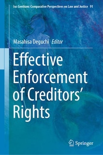 Couverture_Effective Enforcement Of Creditors' Rights