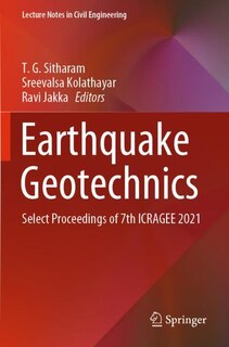 Front cover_Earthquake Geotechnics