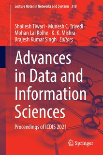 Couverture_Advances In Data And Information Sciences