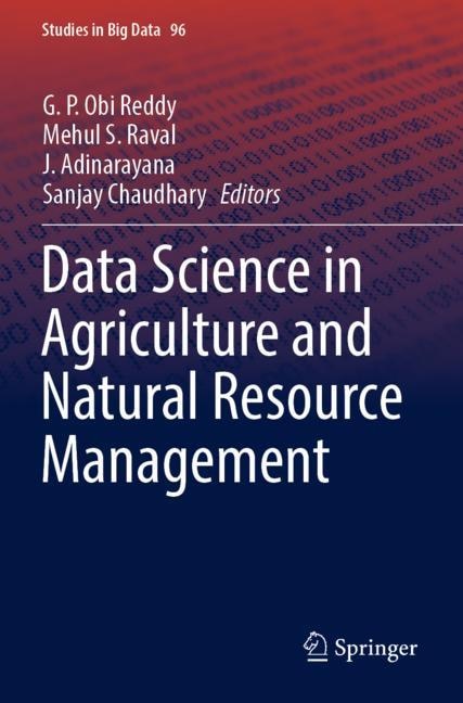 Front cover_Data Science in Agriculture and Natural Resource Management