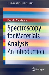 Couverture_Spectroscopy For Materials Analysis
