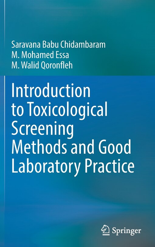 Front cover_Introduction To Toxicological Screening Methods And Good Laboratory Practice