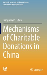 Front cover_Mechanisms Of Charitable Donations In China