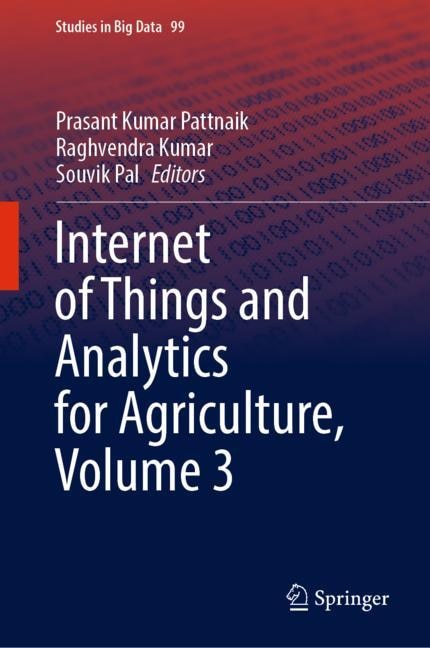 Front cover_Internet Of Things And Analytics For Agriculture, Volume 3