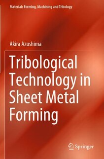 Front cover_Tribological Technology in Sheet Metal Forming