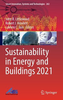 Couverture_Sustainability In Energy And Buildings 2021