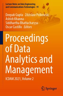 Front cover_Proceedings of Data Analytics and Management
