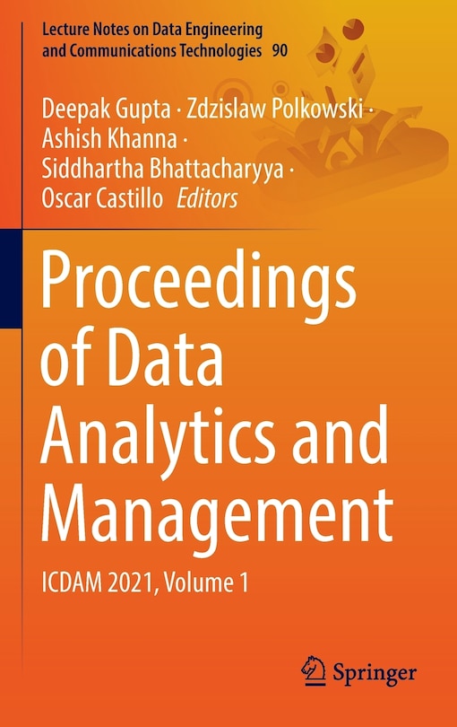 Couverture_Proceedings Of Data Analytics And Management