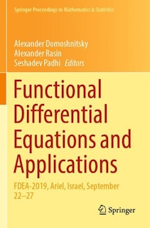 Front cover_Functional Differential Equations and Applications