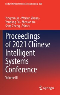 Couverture_Proceedings Of 2021 Chinese Intelligent Systems Conference
