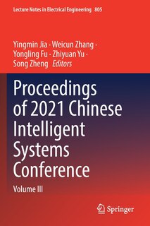 Front cover_Proceedings of 2021 Chinese Intelligent Systems Conference