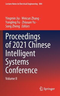 Couverture_Proceedings Of 2021 Chinese Intelligent Systems Conference