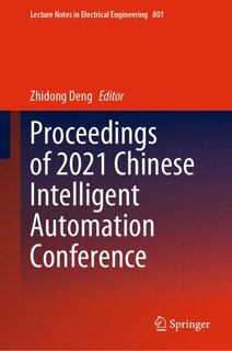 Front cover_Proceedings Of 2021 Chinese Intelligent Automation Conference