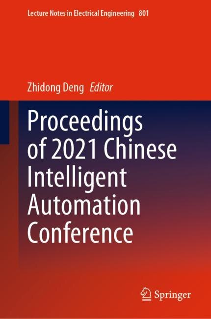 Front cover_Proceedings Of 2021 Chinese Intelligent Automation Conference